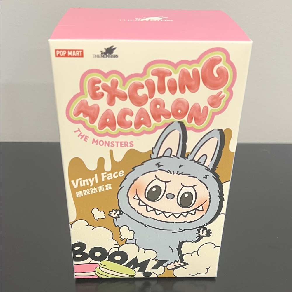 Pop Mart Exciting Macaron Vinyl Face Labubu- The Monsters
